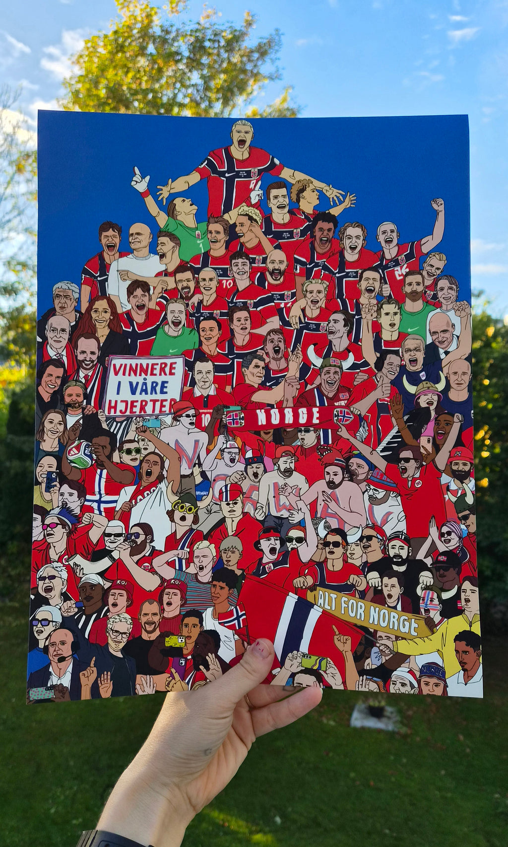 Alt for Norge (Art Poster)